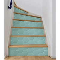 WallPops Hex Peel & Stick Backsplash Tiles