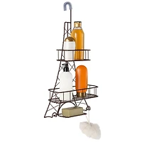 Elle Décor Ville Des Lumieres Collection Eiffel Tower Shower Caddy