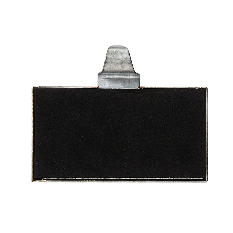 Glitzhome® 7" Galvanized House Stocking Holder Set