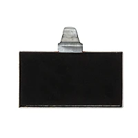 Glitzhome® 7" Galvanized House Stocking Holder Set