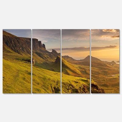 Designart - Sunrise at Quiraing Scotland