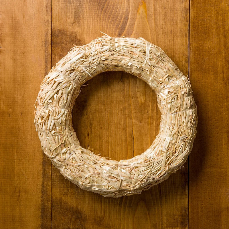 Decorative Straw Wreath by Ashland
