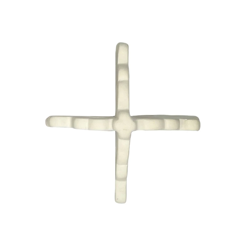 4" DIY Ceramic Slatted Snowflake Ornament by Make Market®