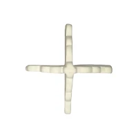 4" DIY Ceramic Slatted Snowflake Ornament by Make Market®