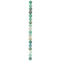 12 Packs: 18 ct. (216 total) Green Agate Crackle Matte Round Beads, 10mm by Bead Landing™