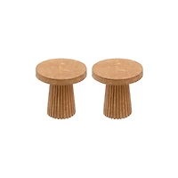 Mini Brown Side Tables, 2ct. by Make Market®