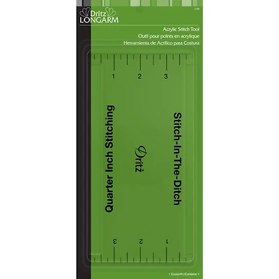 Dritz® Clear Acrylic Stitch Tool for 1/4'' Presser Foot