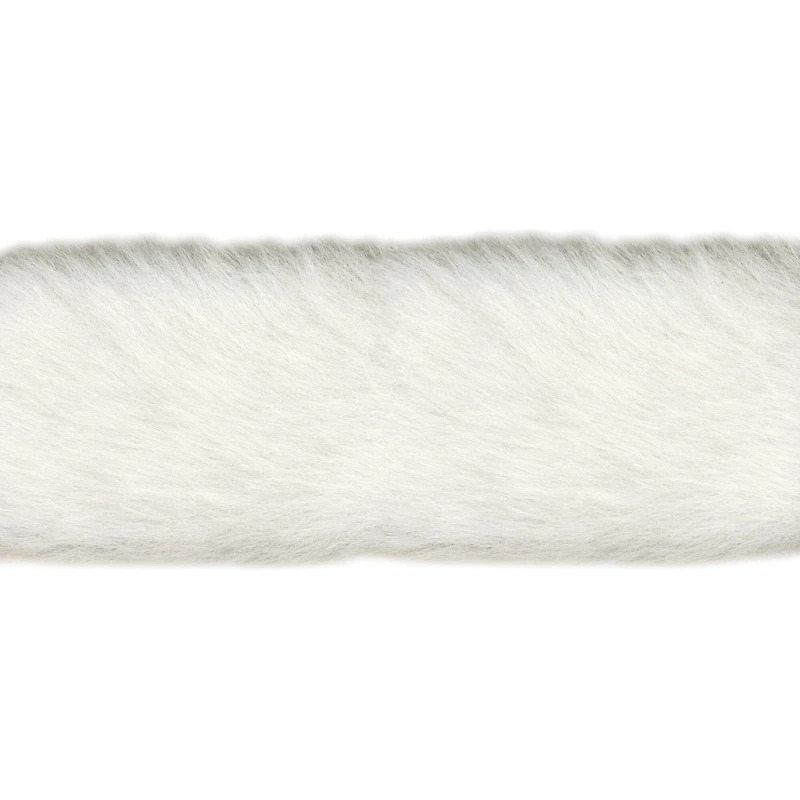 Wrights White Simplicity Fur Trim