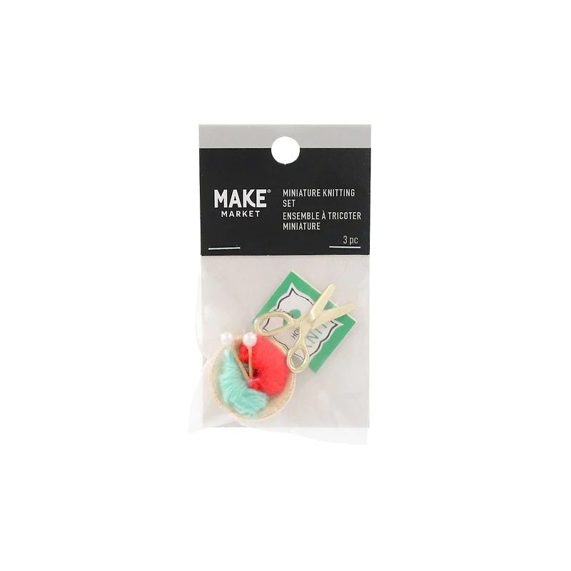 Miniature Knitting Set by Make Market®