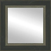 Timeless Frames® Dara Black & Silver 12" x 12" Framed Mirror