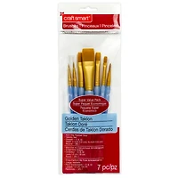 9 Pack: Golden Taklon Variety Brush Set by Craft Smart®