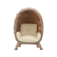 Miniature Rattan Egg Chair by Make Market®