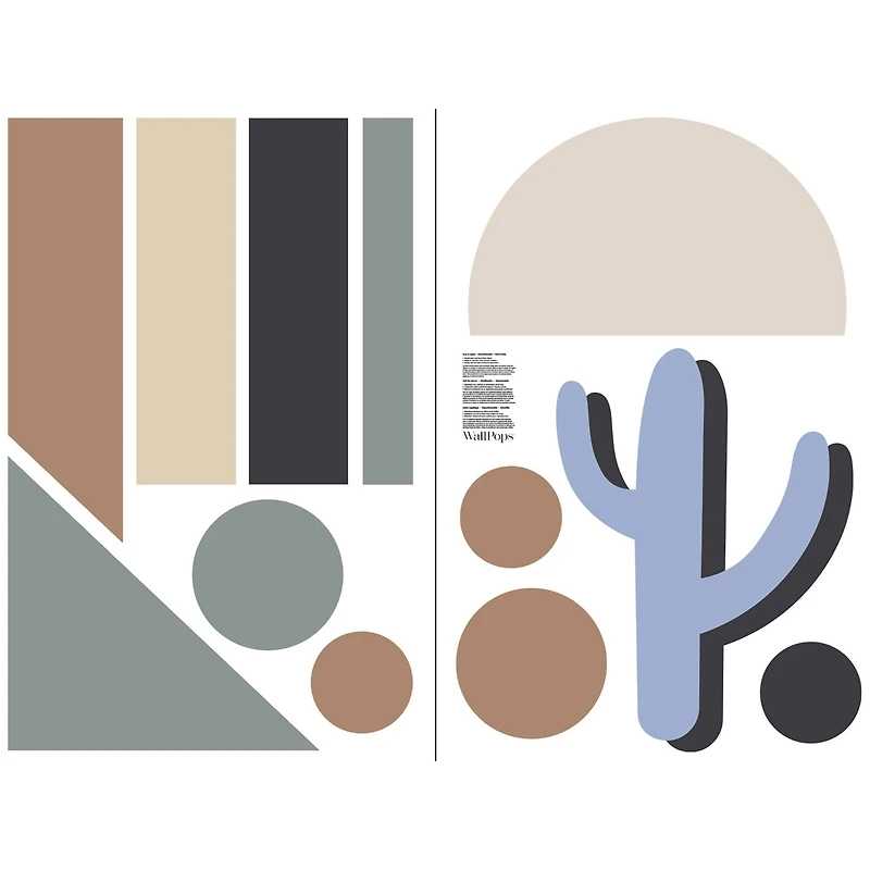 WallPops Very Gay Paint Rancher's Dressin' Modular Mural Peel & Stick Wall Decals