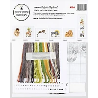 Thea Gouverneur Safari Elephant Cross Stitch Kit