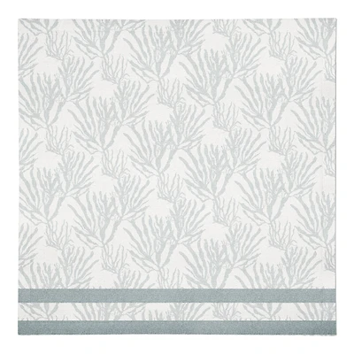 Coral & Stripe Cotton Twill Napkin