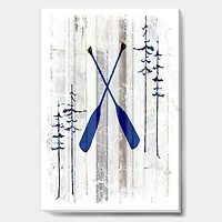 Designart - The Blue Moose - Oars