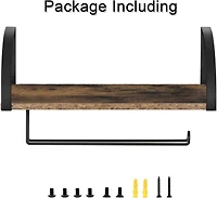 NEX™ 15" Wall-Mounted Paper Towel Holder with Shelf