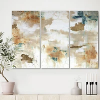 Designart - Gilded Daydreams - Modern Gallery-wrapped Canvas