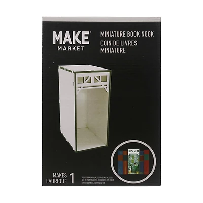 9" White Book Nook Diorama Kit by Make Market®
