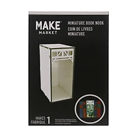 9" White Book Nook Diorama Kit by Make Market®