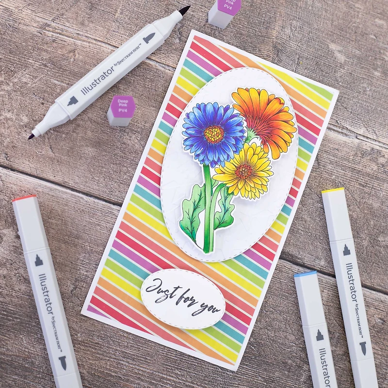 Spectrum Noir™ Illustrator Basics Dual-Tip Brush Markers