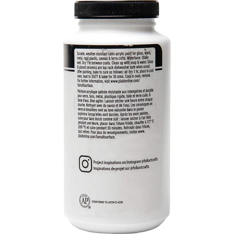 FolkArt® Multi-Surface Satin Acrylic Paint