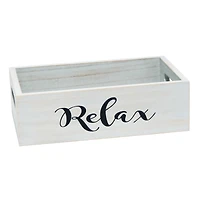 Elegant Designs Gray Wash Towel Holder