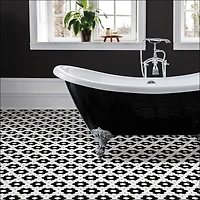 FloorPops Biscotto Peel & Stick Floor Tiles