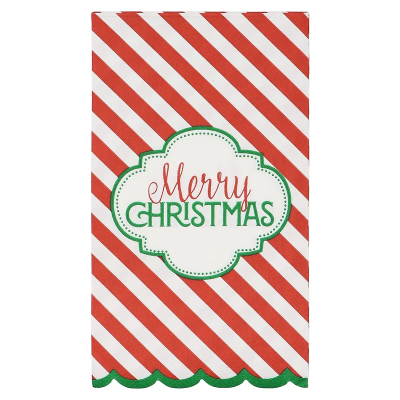 Red Stripe Guest Napkins, 20ct. by Celebrate It™