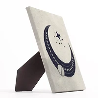 Half Moon Pattern 5 8" x 10" Tabletop Canvas