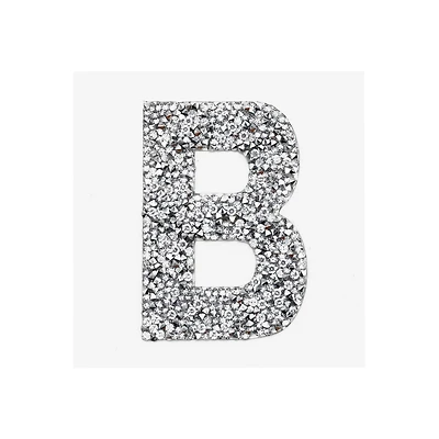 3" Crystal Letter Iron On Patch by Make Market