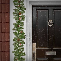 9ft. Evergreen & Cashmere Tips Garland