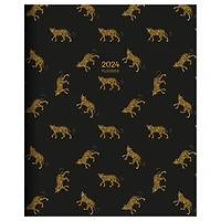 TF Publishing Medium 2024 Lazy Leopard Monthly Planner