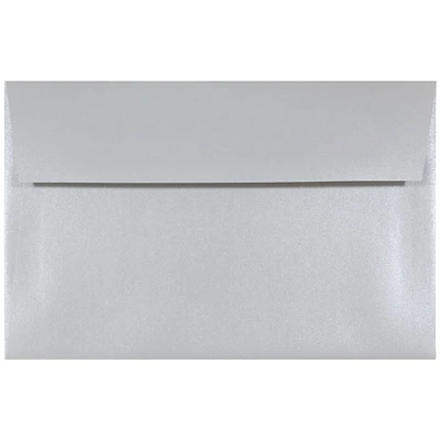 JAM Paper A9 Silver Stardream Premium Metallic Envelopes