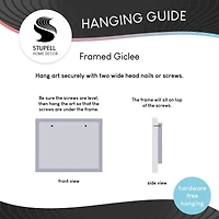 Stupell Industries Easter Bunny & Chicks Framed Giclee Art