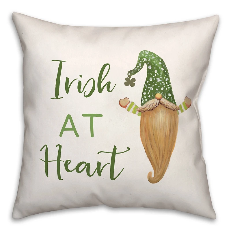 Irish At Heart 18" x 18" Throw Pillow