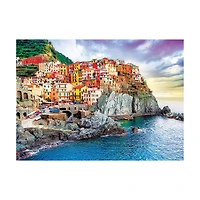 Manarola, Cinque-Terre - Mediterranean Oasis, Italy: 1000 Pcs
