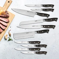 JoyJolt® 11-Piece Assorted High Carbon Knife Block Set