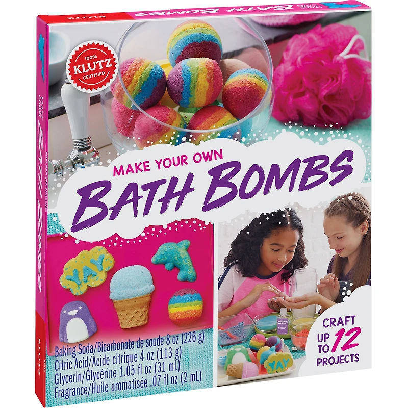 Klutz® Make Your Own Bath Bombs Kit