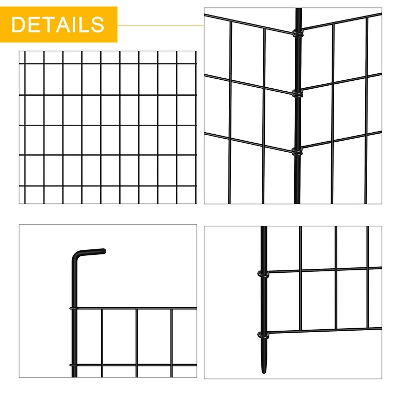 NEX™ Mesh Fence Landscape Border, 4ct.