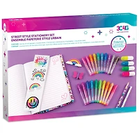 Make It Real™ 3C4G® Street Style Stationery Set