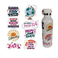 Kids Crafts Care Like Greta Water Bottle Sticker Decorating DIY Craft Kit