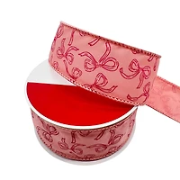 1.5" x 30ft. Holly Jolly Bows Wired Ribbon by Celebrate It®