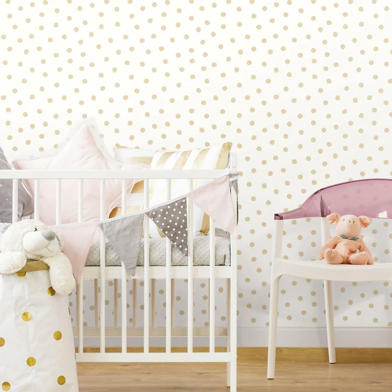 RoomMates Dot Peel & Stick Wallpaper