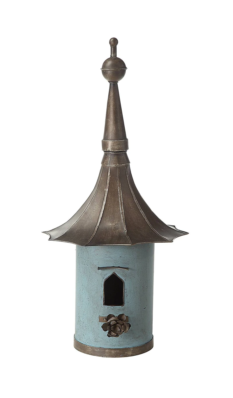 Hello Honey® 34" Decorative Metal Birdhouse