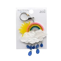 Blue Moon Studio™ Rainbow Cloud Bag Charm