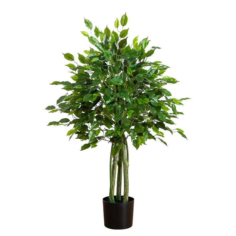 3.5ft. UV Resistant Artificial Ficus Tree (Indoor/Outdoor)