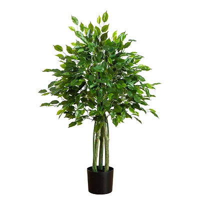 3.5ft. UV Resistant Artificial Ficus Tree (Indoor/Outdoor)