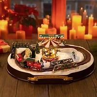 90th Anniversary Collection 20" Animated & Musical LED Going Home for The Holidays Accent