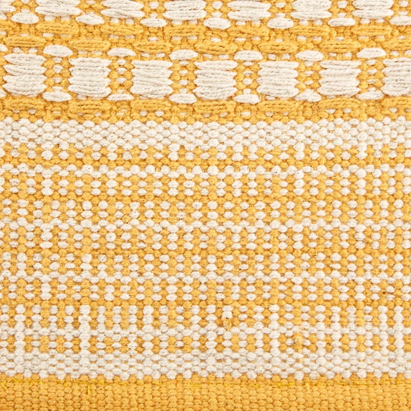 DII® Honey Gold Dobby Stripe Hand-Loomed Rug, 2ft. x 3ft.